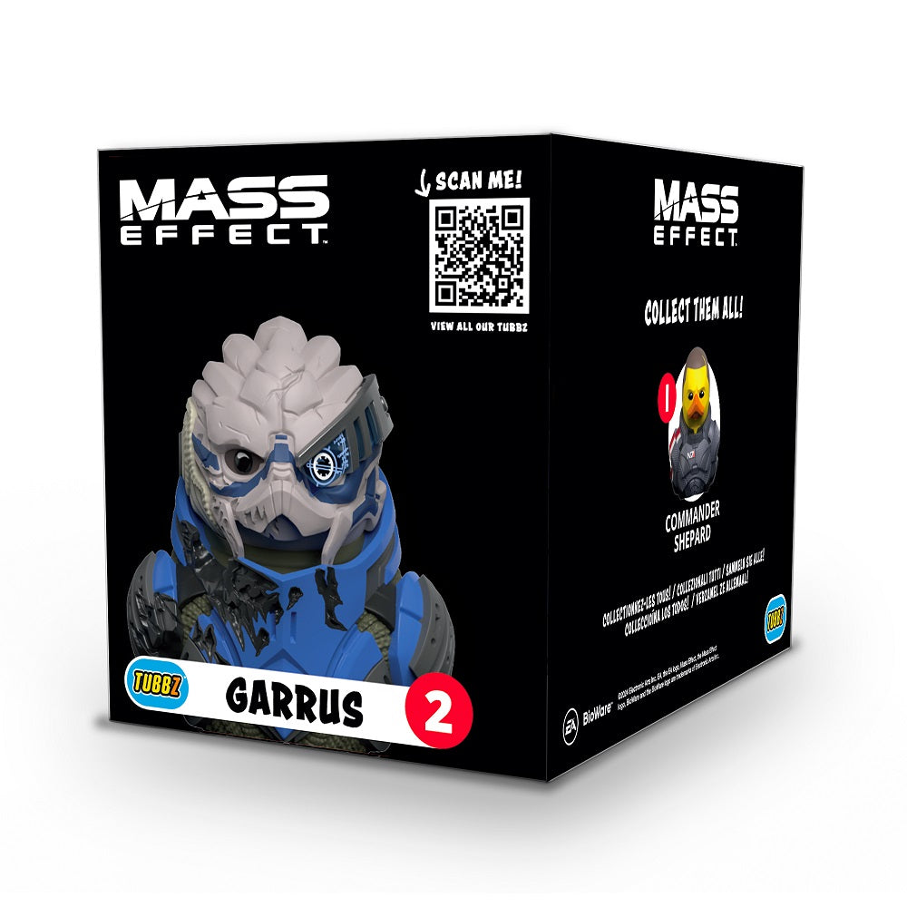 Numskull - Best of TUBBZ Boîte Canard de bain - Mass Effect - Garrus - 9cm - flash vidéo