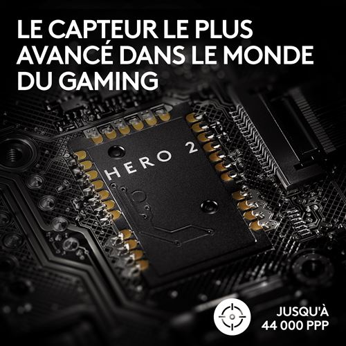 Logitech - Souris gaming sans fil G PRO X SUPERLIGHT 2 Noire