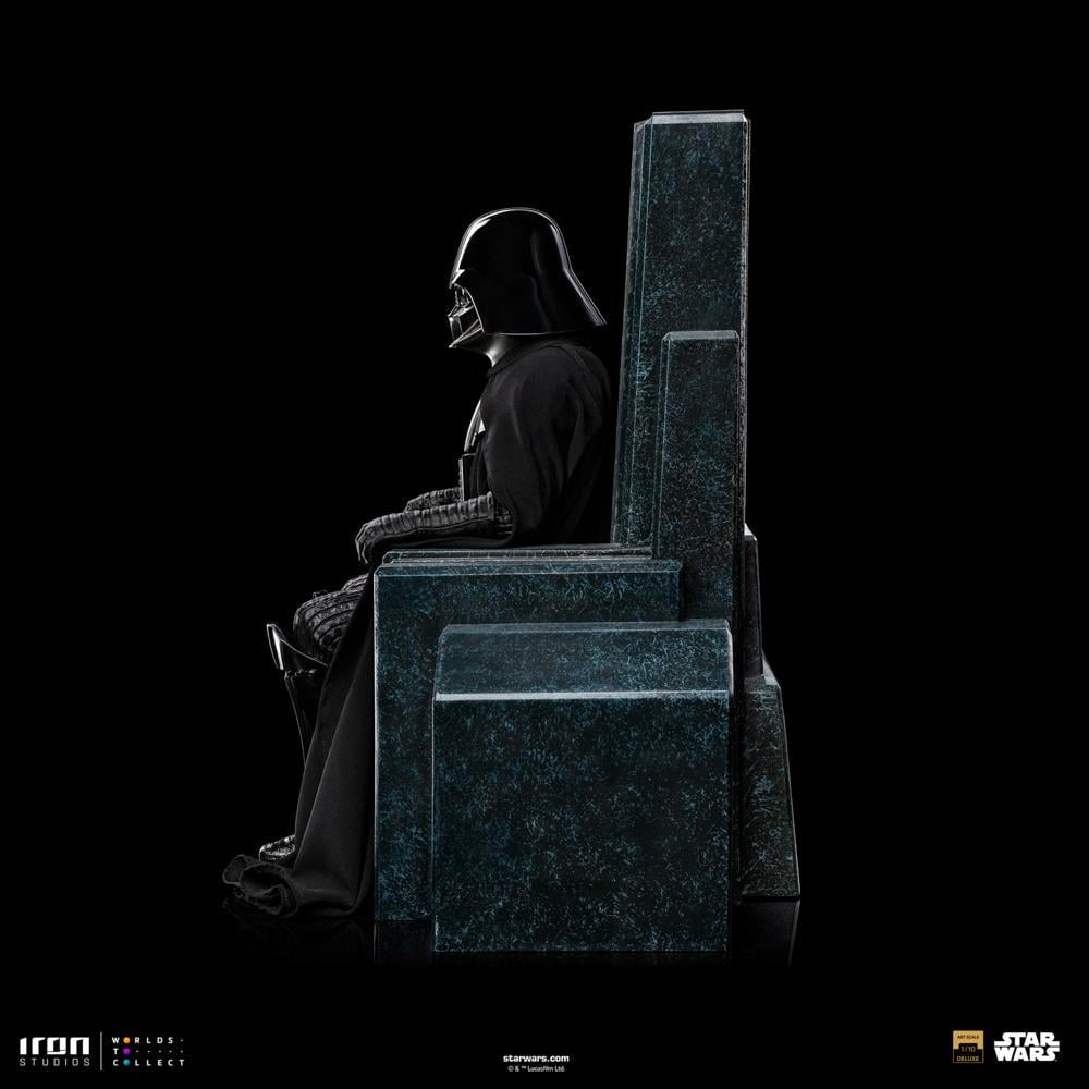 Iron Studios - Art Scale 1/10 - Star Wars - Darth Vader on Throne Statue 18cm