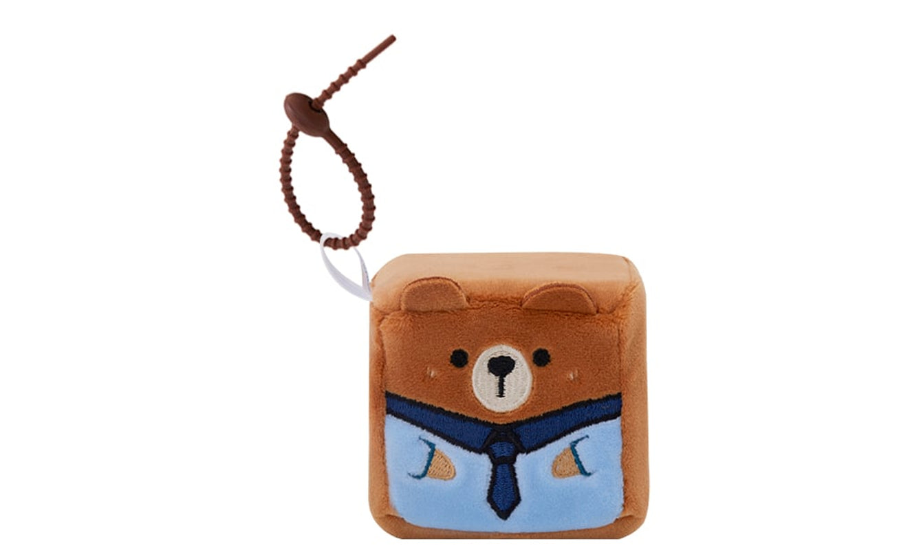 MGM - Squarepal - Porte-clefs peluche Ours 7cm