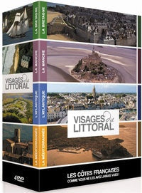Visages du littoral : Les côtes françaises comme vous ne les avez jamais vues ! - Coffret 4 DVD [DVD]