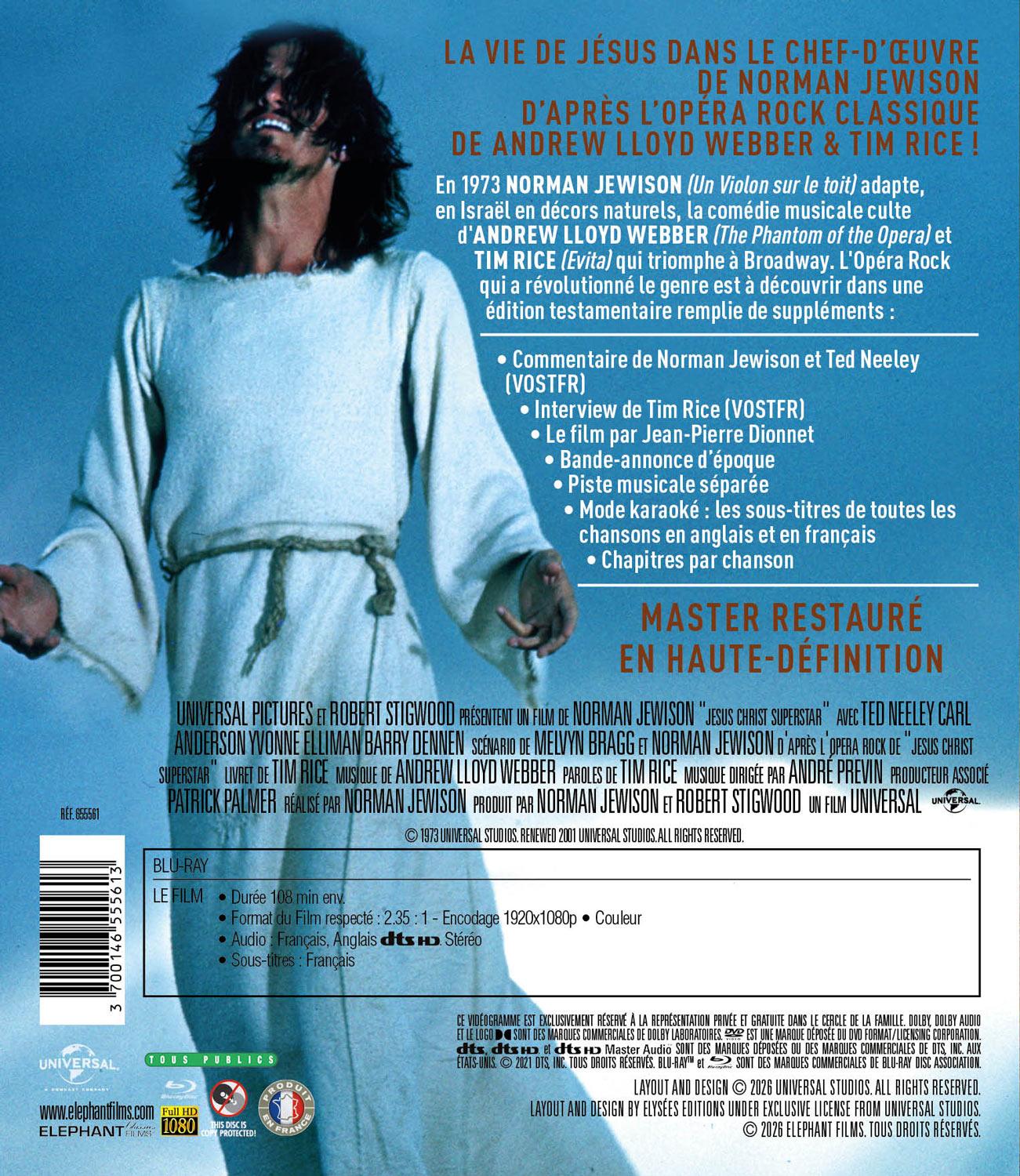 Jésus Christ Superstar [Blu-ray]