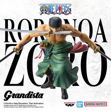 One Piece - Grandista - Roronoa Zoro Special Edition Statue 23cm - flash vidéo