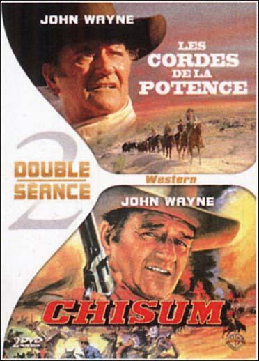 Double séance Western - Chisum + Les cordes de la potence [DVD]
