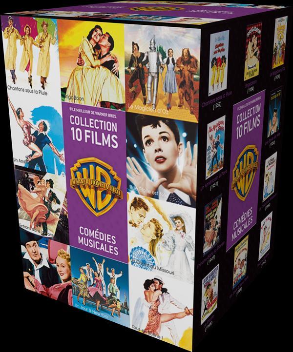 90 ans Warner - Coffret 10 films - Comédies musicales [DVD]