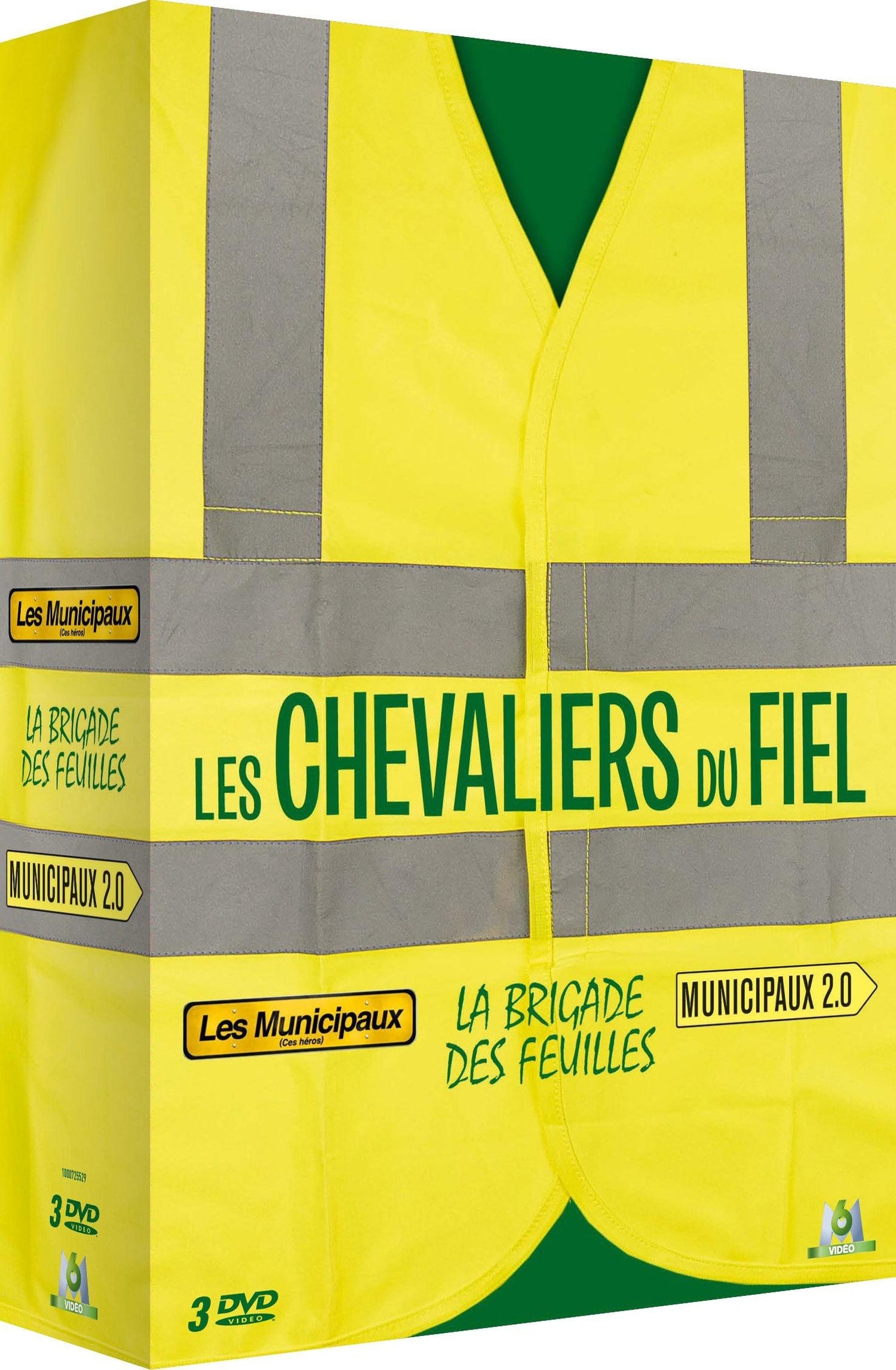 Les Chevaliers du fiel - Coffret Les Municipaux, de la scène à l'écran : La Brigade des feuilles + Municipaux 2.0 + Les Municipaux [DVD]