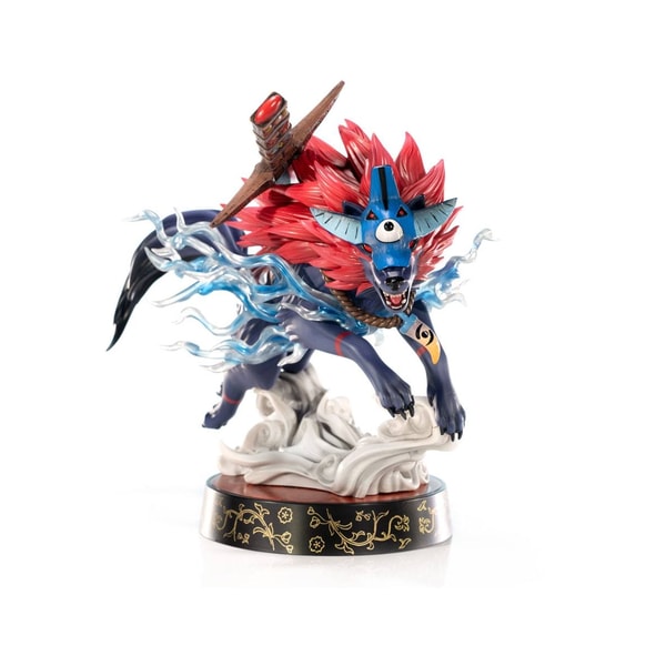 First 4 Figures - Okami - Oki (Forme Loup) Statue Edition Standard 21cm - flash vidéo