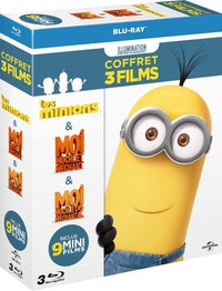 Les Minions + Moi, moche et méchant 1 & 2 [Blu-ray]
