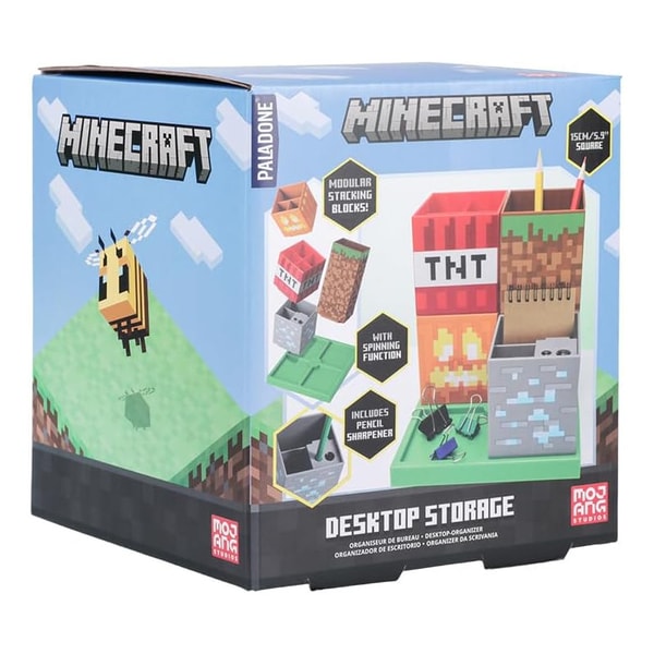 Mojang Studios - Minecraft - Organisateur de bureau - flash vidéo