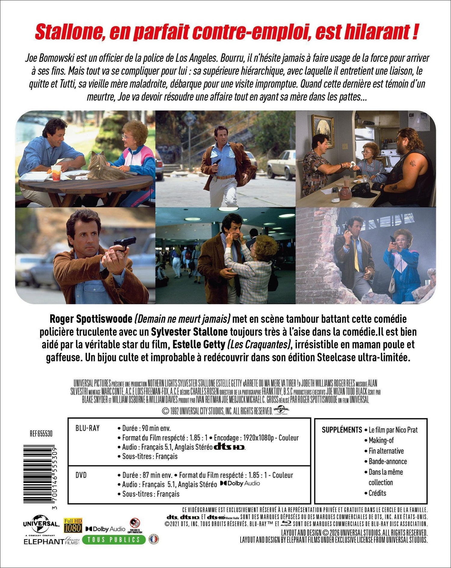 Arrête ou ma mère va tirer ! [Blu-ray]