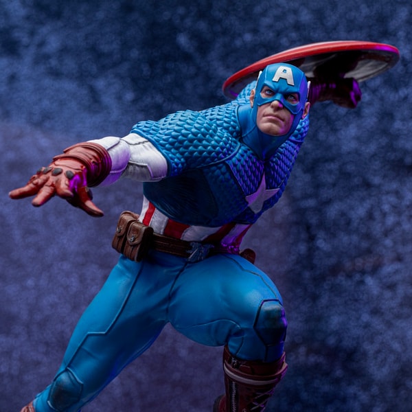 Iron Studios - BDS Art Scale 1/10 - Marvel - Captain America "Infinity Gauntlet" Statue 22cm - flash vidéo
