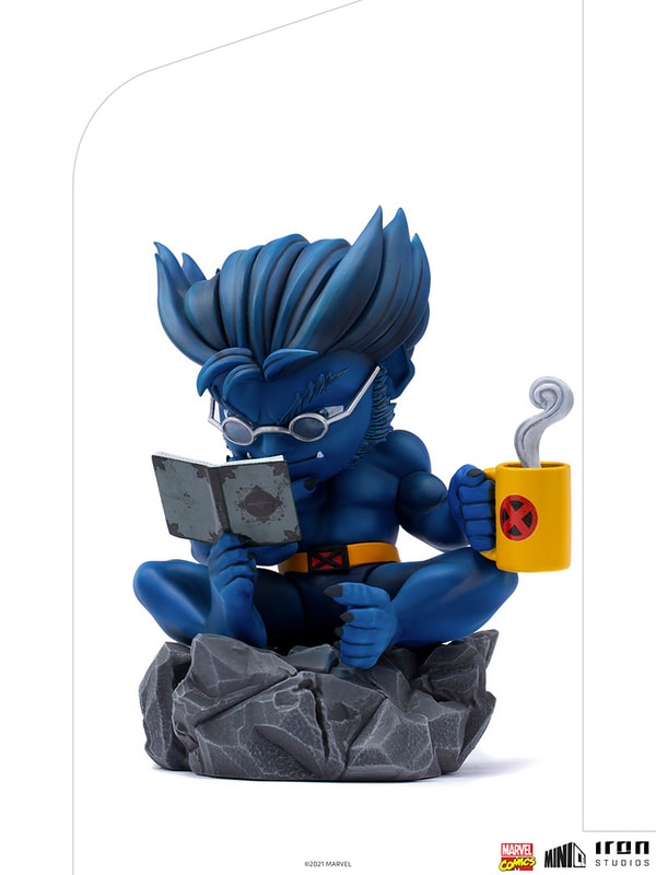 Iron Studios - MiniCo - Marvel - X-Men - Beast Statue 15cm - flash vidéo