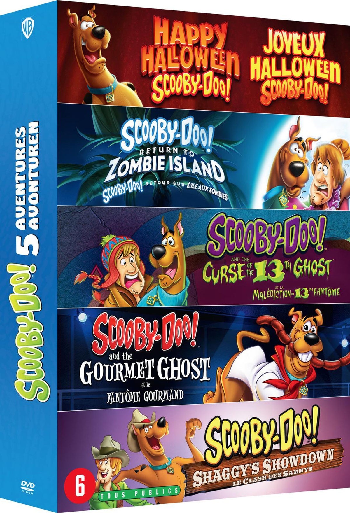 Scooby-Doo - 5 aventures [DVD]