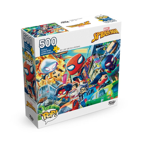 Funko Pop! Puzzles: Marvel - Spider-Man - flash vidéo