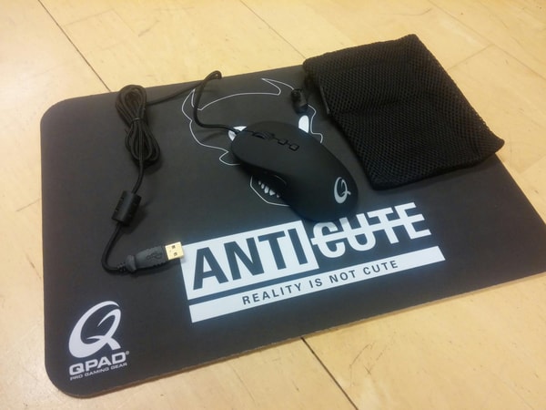 QPAD - Tapis de souris Gaming CT Collector Crâne - flash vidéo