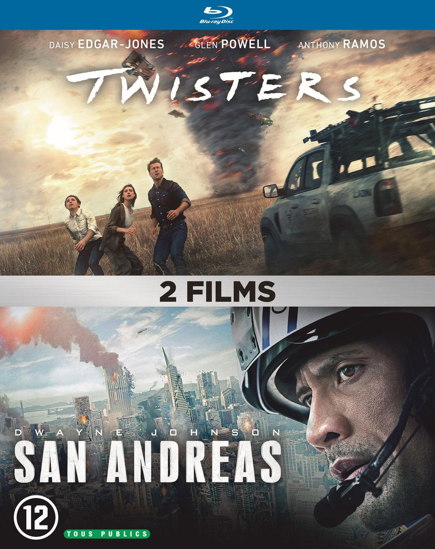 Twisters + San Andreas [Blu-ray]