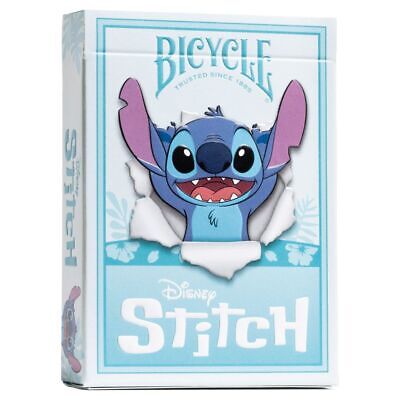 Bicycle - Carte de jeu Standard 56 pièce(s) Disney Stitch - flash vidéo
