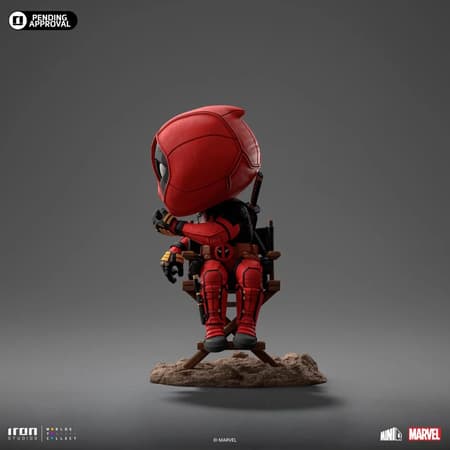 Iron Studios - MiniCo - Deadpool & Wolverine - Deadpool Statue 13cm - flash vidéo