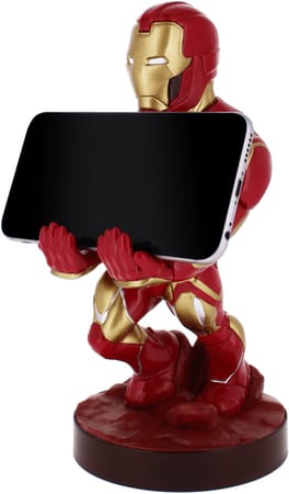 Cable Guys - Marvel - Iron Man Support Chargeur pour Téléphone et Manette - flash vidéo