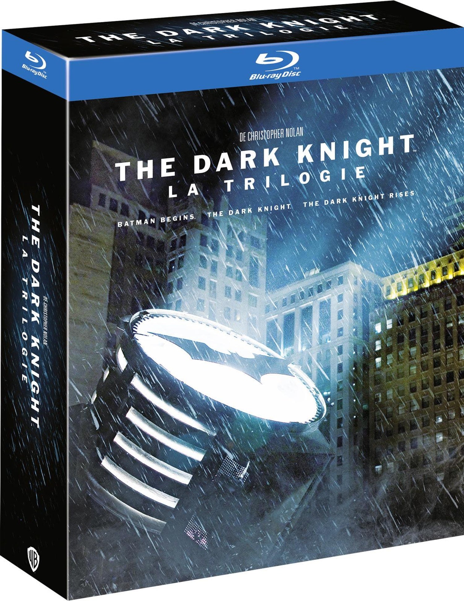 The Dark Knight Trilogy : Batman Begins + The Dark Knight + The Dark Knight Rises [Blu-ray]