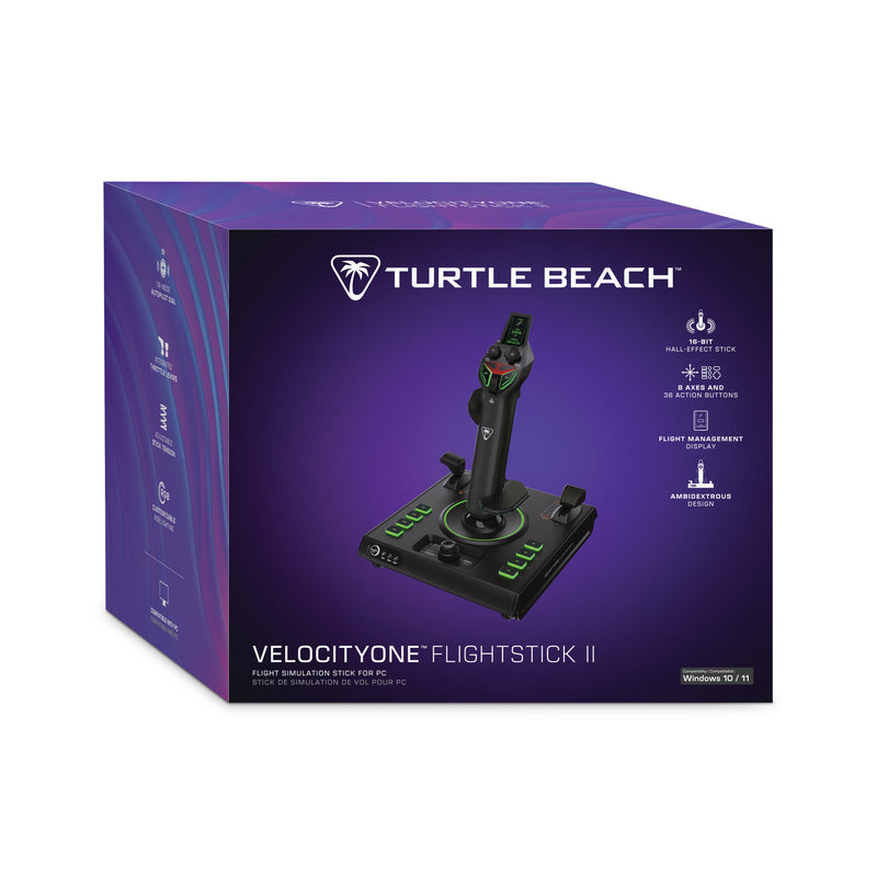 Turtle Beach - Stick de simulation de vol Velocityone Flightstick II pour Windows 10/11