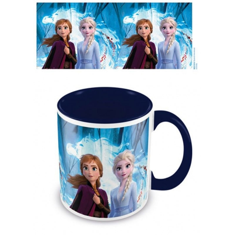 Disney - La Reine des neiges 2 - Mug "Believe in the Journey" Intérieur Coloré Bleu 315ml