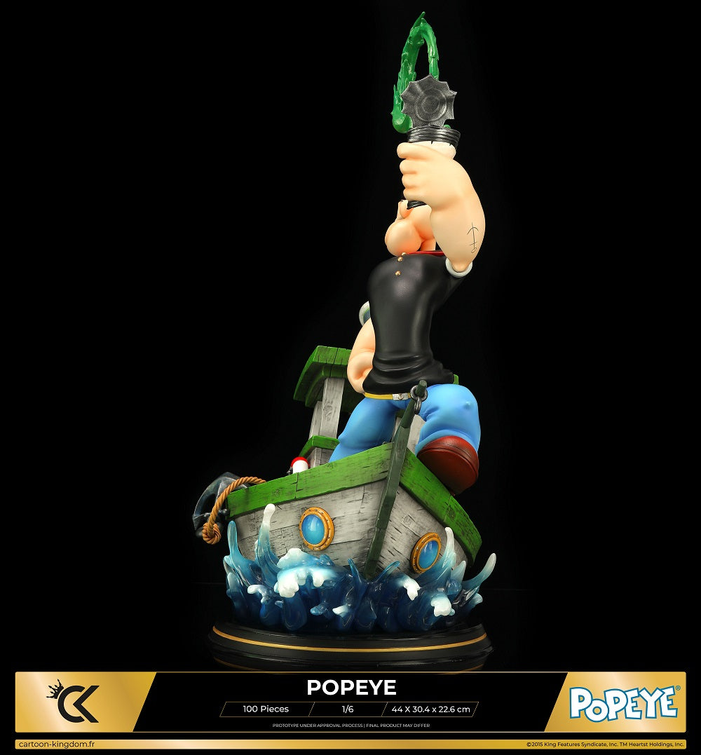 Cartoon Kingdom - 1:6 Statues - Popeye "Spinash Version" Statue 44cm - flash vidéo