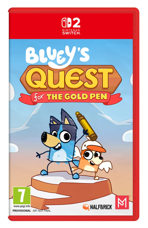Bluey's Quest for the Gold Pen
