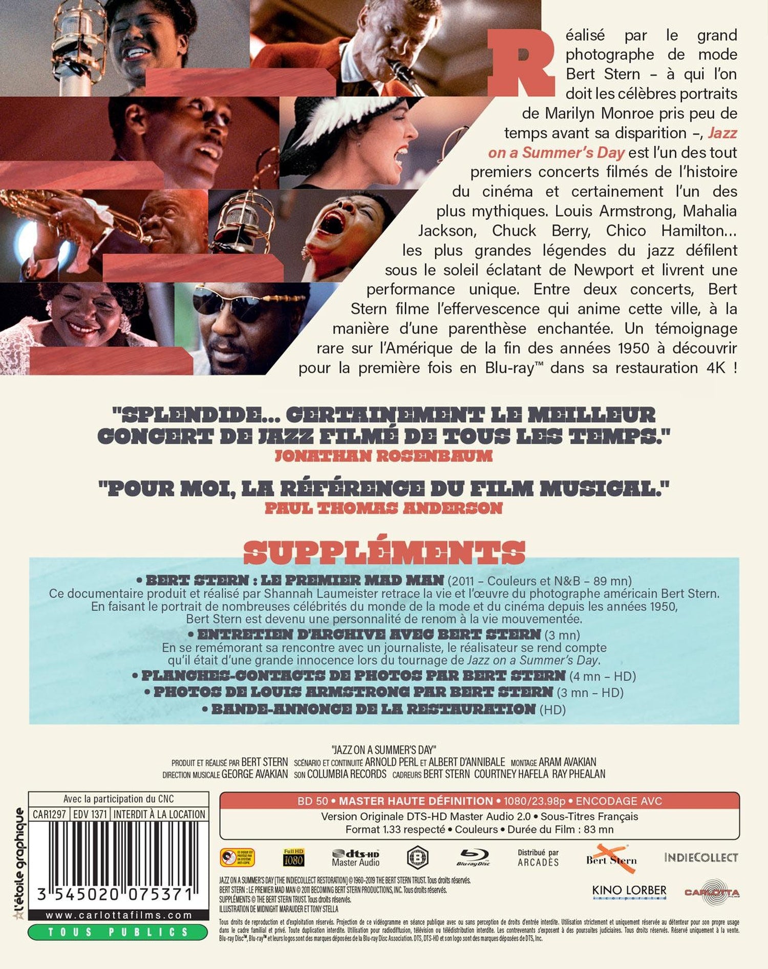 Jazz on a Summer's Day [Blu-ray]