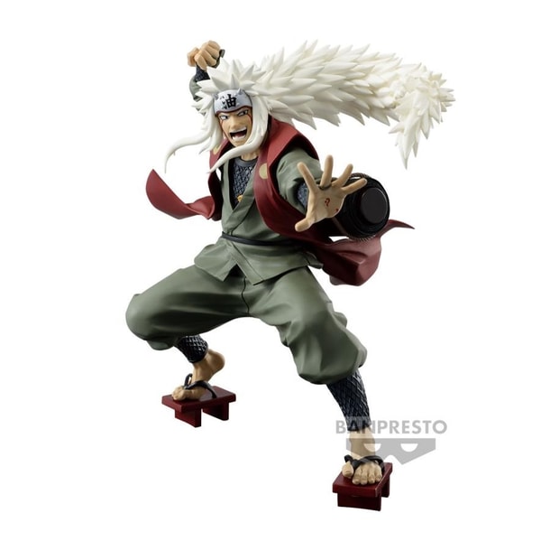 Naruto Shippuden - Banpresto Figure Colosseum - Jiraiya Statue 15cm - flash vidéo