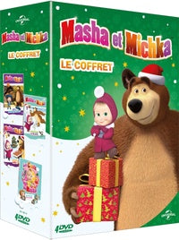 Masha et Michka - Le Coffret : Les Trois Mousquetaires + Tous sur la glace + Joyeux Noël + La fille des neiges [DVD]