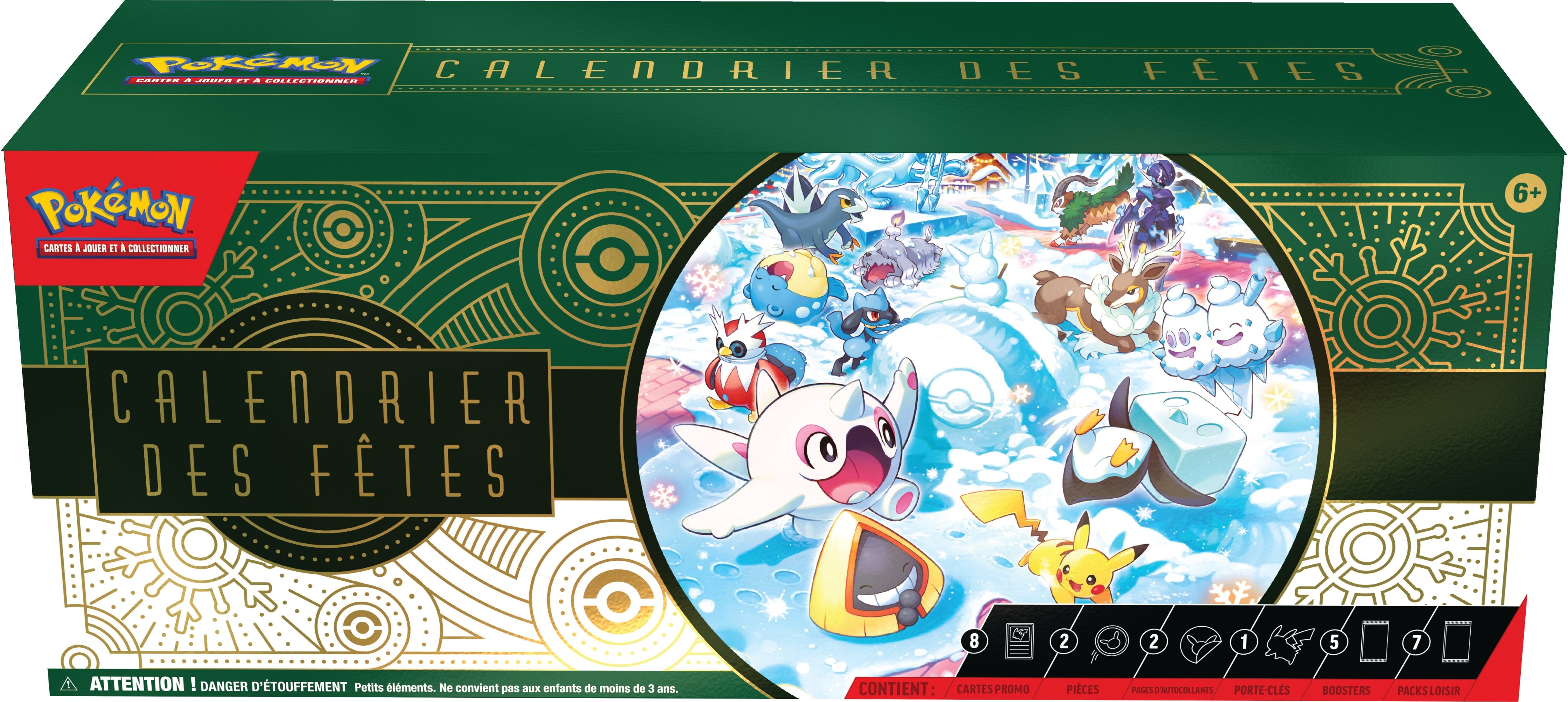 Pokémon JCC - Calendrier des Fêtes 2024 - flash vidéo