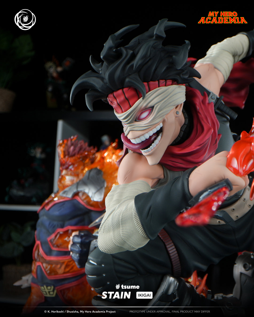 Tsume Art - IKIGAI 1/6 - My Hero Academia - Stain Statue 42cm