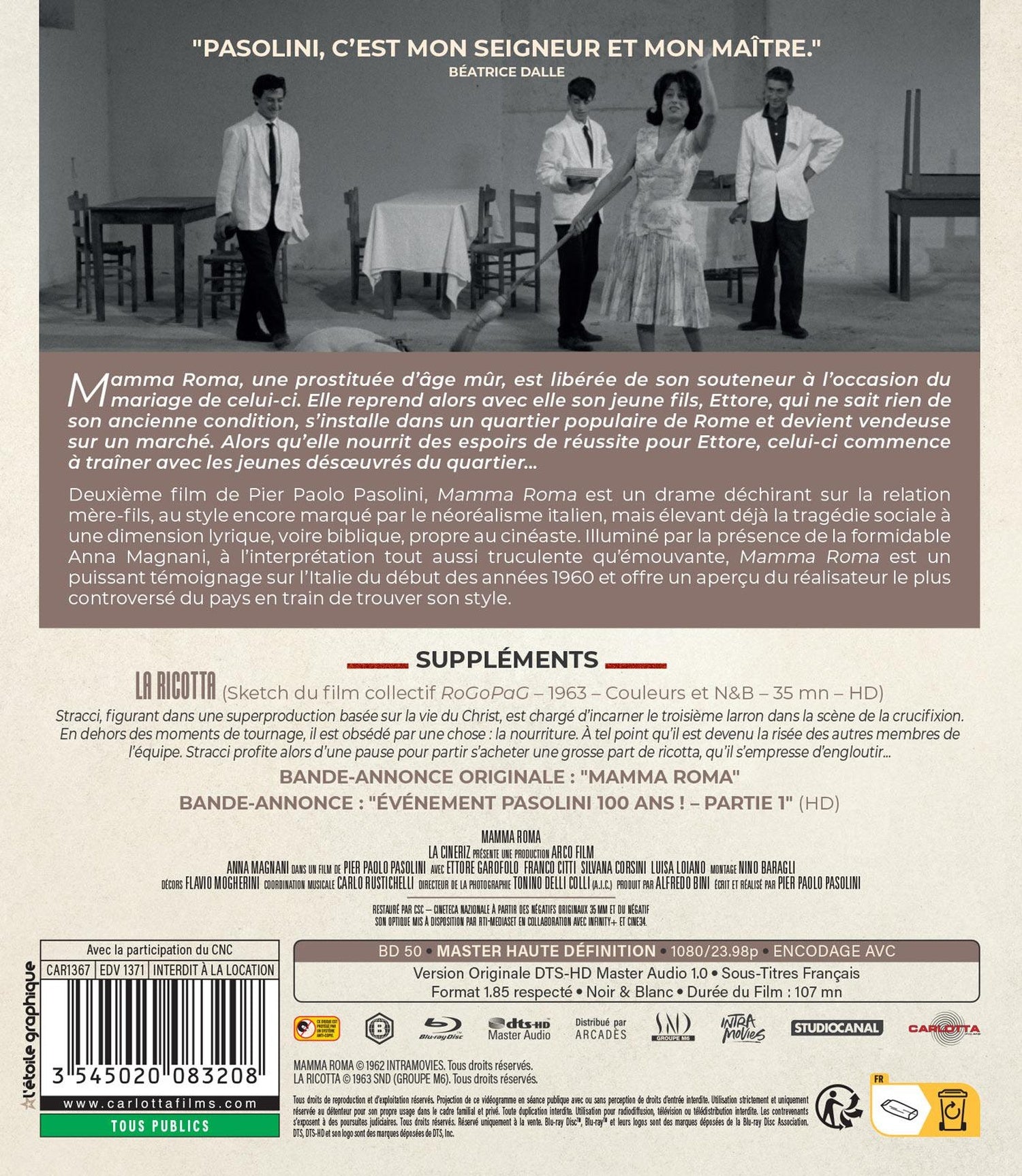 Mamma Roma [Blu-ray]
