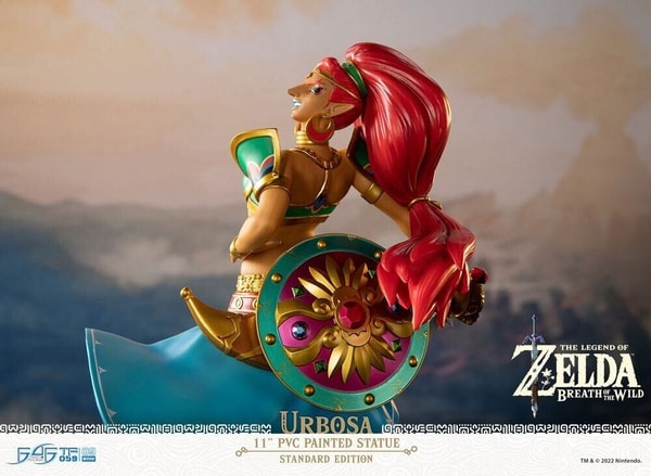 First 4 Figures - The Legend of Zelda : Breath of the Wild - Urbosa Statue Edition Standard 27cm - flash vidéo