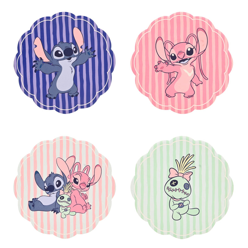 Disney - Lilo et Stitch - Set de 4 Sous-Verres en Céramique