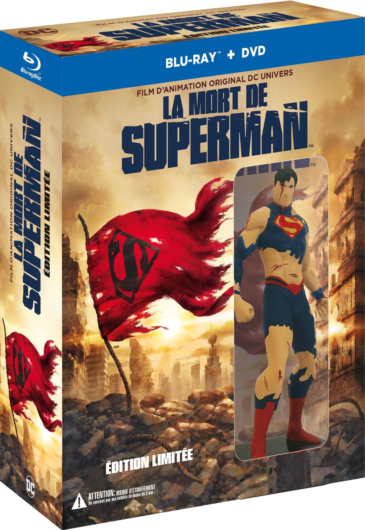 La Mort de Superman [Blu-ray]