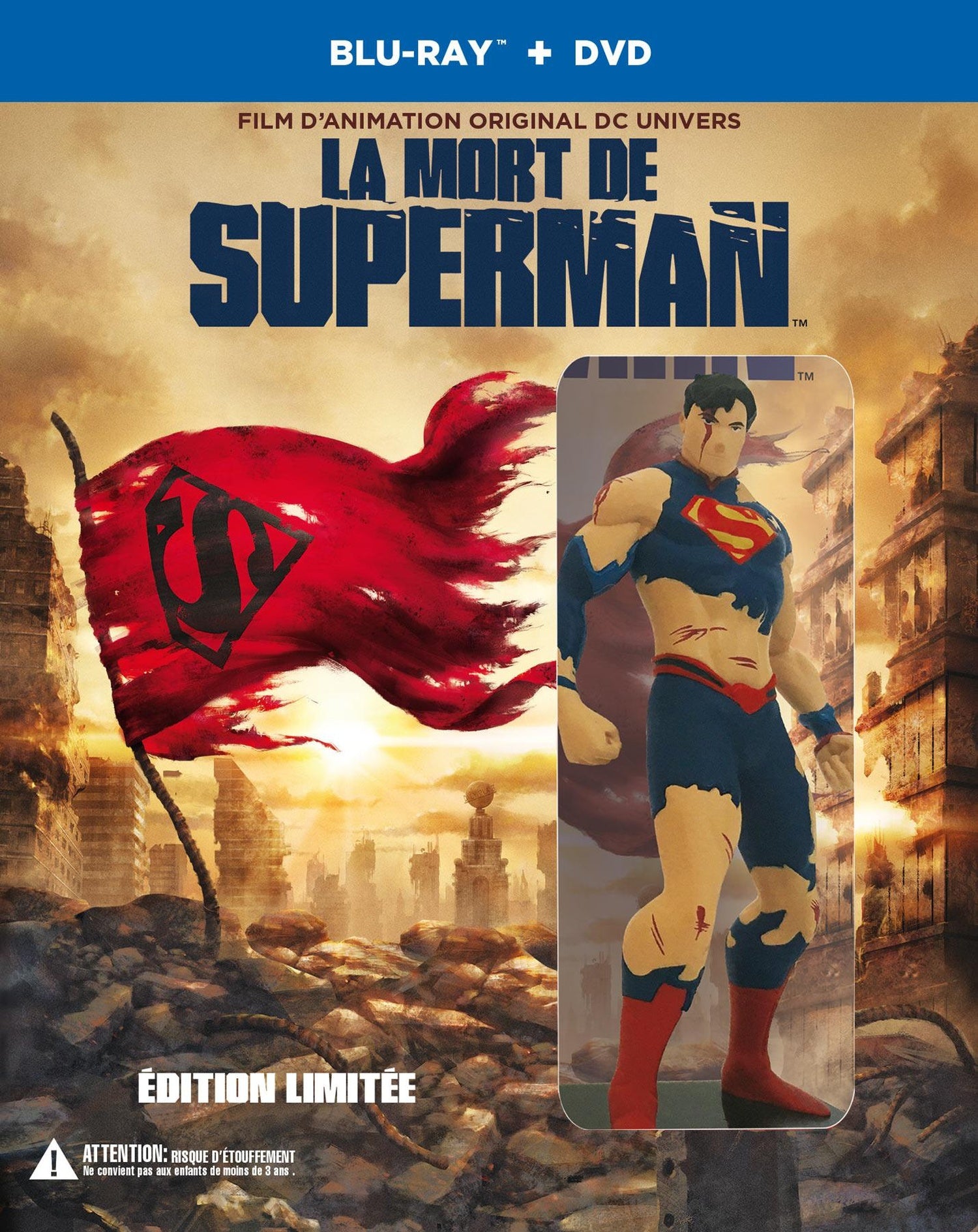 La Mort de Superman [Blu-ray]