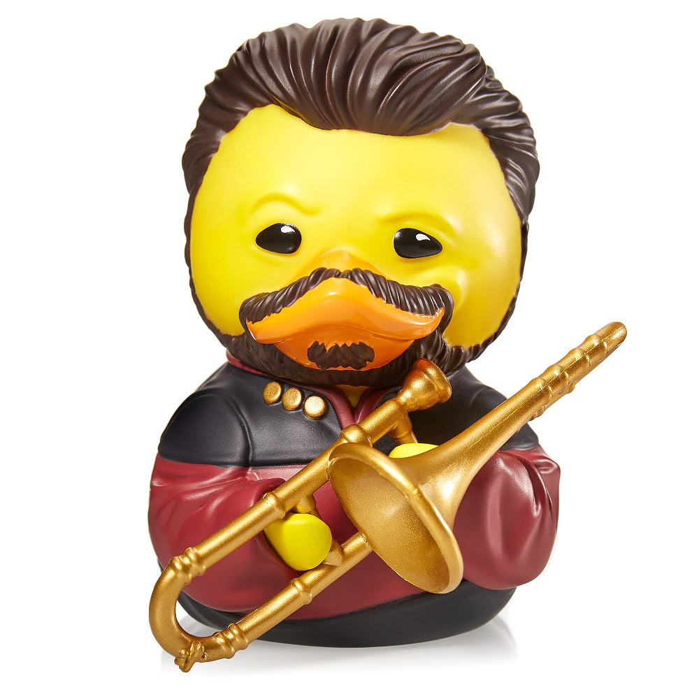 Numskull - Best of TUBBZ Boîte Canard de bain - Star Trek - William T. Riker - 9cm - flash vidéo