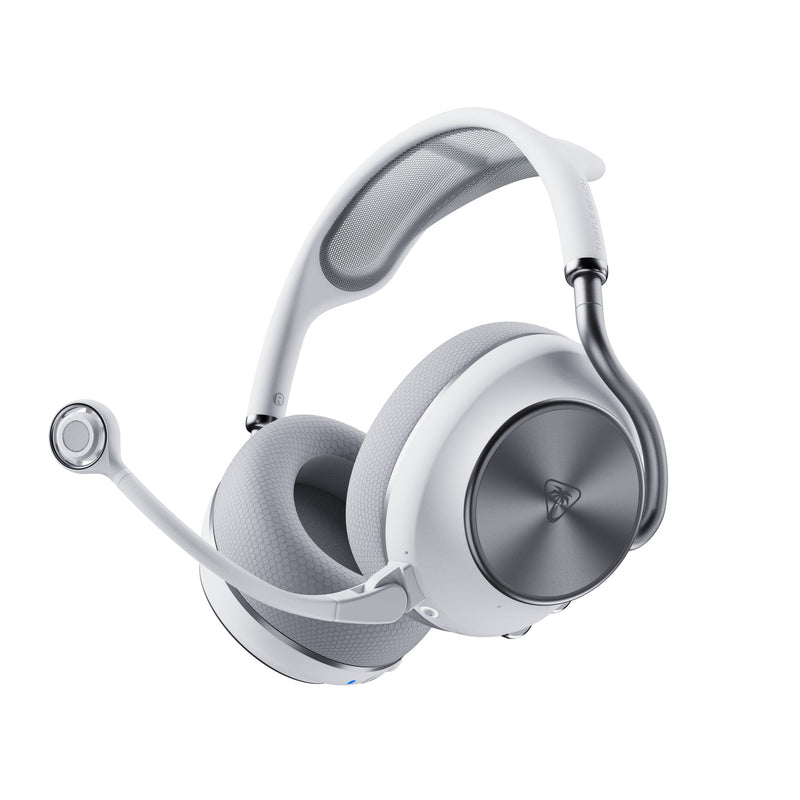 Turtle Beach - Casque sans fil multiplateforme Stealth Pro II Blanc pour Xbox, PlayStation, PC et appareils mobiles Bluetooth