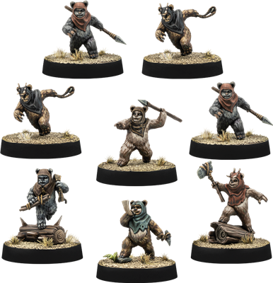 STAR WARS™ : Légion – extension d’unité guerriers Ewok