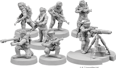 STAR WARS™ : Légion – boîte de forces armées Défenseurs de la Base Écho