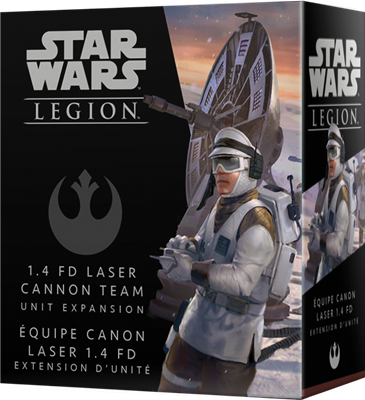 STAR WARS™ : Légion – extension d’unité Canon Laser 1.4 FD