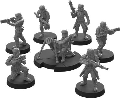 STAR WARS™ : Légion – extension d’unité Shoretroopers Impériaux