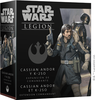 STAR WARS™ : Légion – extension commandant Cassian et K-2SO