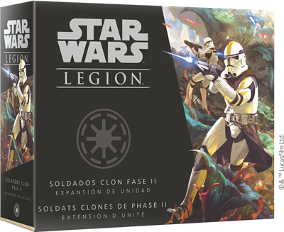 STAR WARS™ : Légion – extension d’unité Soldats Clones de Phase II