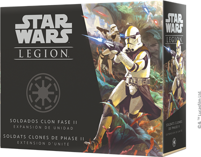 STAR WARS™ : Légion – extension d’unité Soldats Clones de Phase II