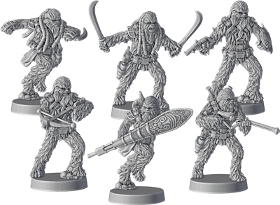 STAR WARS™ : Légion – extension d’unité Combattants Wookies