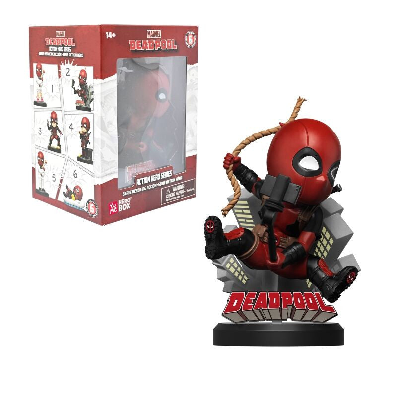 YuMe Hero Box Action Series - Figurines Deadpool 8cm