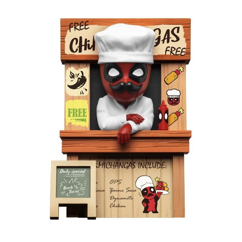 YuMe Hero Box Action Series - Figurines Deadpool 8cm